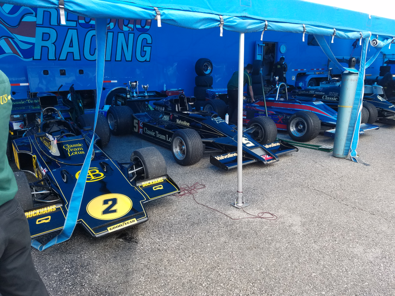 Illustration for article titled USGP Supporting Races Paddock Pictures & Video: Masters Historic Racing & FIA Formula 4